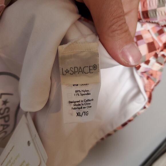 NWT L SPACE Allegra One Piece Swimsuit XL - Picture 8 of 10